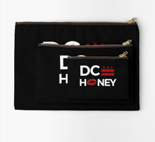 Load image into Gallery viewer, DC HONEY Flag Logo Zipper Pouch