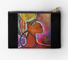 Load image into Gallery viewer, Head Wrap Glory Zipper Pouch