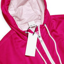 Load image into Gallery viewer, DC HONEY DISCO LETTERED Flag Logo Women’s cropped windbreaker