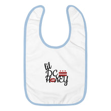 Load image into Gallery viewer, LIL DC HONEY Embroidered Baby Bib