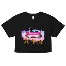 Load image into Gallery viewer, DC HONEY PINK CADILLAC GRAPHIC Women’s Crop Top