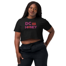Load image into Gallery viewer, DC HONEY DISCO LETTER LOGO Women's Crop Тор