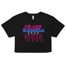Load image into Gallery viewer, KAMALA 2024 Women’s crop top (BLACK)