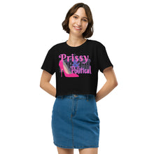 Load image into Gallery viewer, PRISSY and POLITICAL White House Heels 2 Women’s crop top