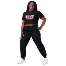 Load image into Gallery viewer, DC HONEY PINK CADILLAC GRAPHIC Women’s Crop Top