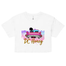 Load image into Gallery viewer, DC HONEY PINK CADILLAC GRAPHIC Women’s Crop Top