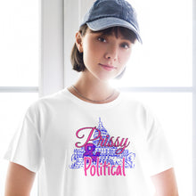 Load image into Gallery viewer, PRISSY and POLITICAL Capitol Women’s crop top