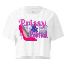 Load image into Gallery viewer, PRISSY and POLITICAL White House Heels 2 Women’s crop top