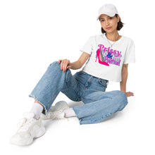 Load image into Gallery viewer, PRISSY and POLITICAL White House Heels 2 Women’s crop top