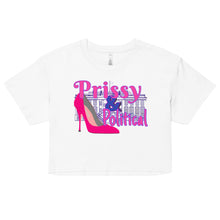 Load image into Gallery viewer, PRISSY and POLITICAL White House Heels 2 Women’s crop top