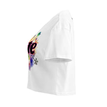 Load image into Gallery viewer, VOTE-FLOWERS Women’s crop top