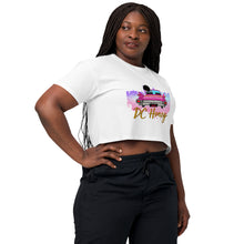 Load image into Gallery viewer, DC HONEY PINK CADILLAC GRAPHIC Women’s Crop Top