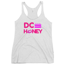 Load image into Gallery viewer, DC HONEY PINK LETTER Women's Racerback Tank