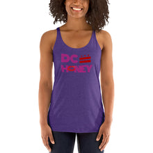 Load image into Gallery viewer, DC HONEY PINK DISCO LETTER Women's Racerback Tank