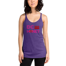 Load image into Gallery viewer, DC HONEY PINK DISCO LETTER Women's Racerback Tank