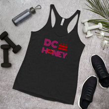 Load image into Gallery viewer, DC HONEY PINK DISCO LETTER Women's Racerback Tank