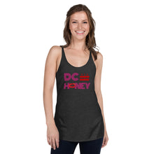 Load image into Gallery viewer, DC HONEY PINK DISCO LETTER Women's Racerback Tank