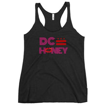 Load image into Gallery viewer, DC HONEY PINK DISCO LETTER Women's Racerback Tank