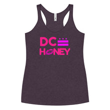 Load image into Gallery viewer, DC HONEY PINK LETTER Women's Racerback Tank