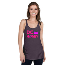 Load image into Gallery viewer, DC HONEY PINK LETTER Women's Racerback Tank