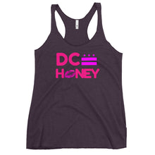 Load image into Gallery viewer, DC HONEY PINK LETTER Women's Racerback Tank