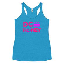 Load image into Gallery viewer, DC HONEY PINK LETTER Women's Racerback Tank