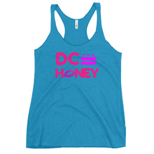 Load image into Gallery viewer, DC HONEY PINK LETTER Women's Racerback Tank