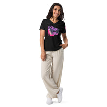 Load image into Gallery viewer, PRISSY and POLITICAL White House Women’s relaxed v-neck t-shirt