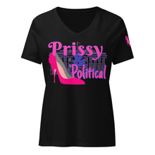 Load image into Gallery viewer, PRISSY and POLITICAL White House Heels 2 Women’s relaxed v-neck t-shirt