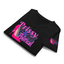 Load image into Gallery viewer, PRISSY and POLITICAL White House Heels 2 Women’s relaxed v-neck t-shirt