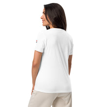 Load image into Gallery viewer, KAMALA 2024 Women’s relaxed v-neck t-shirt (White)