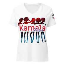 Load image into Gallery viewer, KAMALA 2024 Women’s relaxed v-neck t-shirt