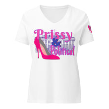 Load image into Gallery viewer, PRISSY and POLITICAL White House Heels 2 Women’s relaxed v-neck t-shirt