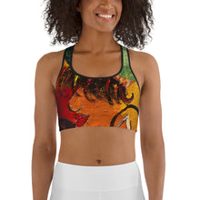 Load image into Gallery viewer, Shero Street Art Sports bra
