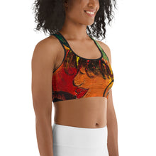 Load image into Gallery viewer, Shero Street Art Sports bra