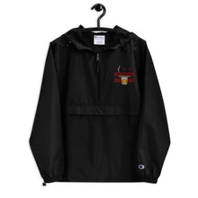 Load image into Gallery viewer, CIGAR AND WHISKEY DC FLAG Embroidered Champion Packable Jacket