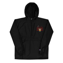Load image into Gallery viewer, CIGAR AND WHISKEY DC FLAG Embroidered Champion Packable Jacket