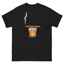 Load image into Gallery viewer, Cigar and Whiskey Men's heavyweight tee