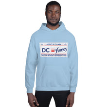 Load image into Gallery viewer, DC License Plate Unisex Hoodie