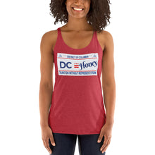 Load image into Gallery viewer, DC HONEYLICENSE PLATE Women's Racerback Tank