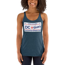 Load image into Gallery viewer, DC HONEYLICENSE PLATE Women's Racerback Tank