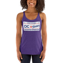 Load image into Gallery viewer, DC HONEYLICENSE PLATE Women's Racerback Tank
