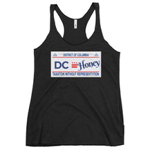 Load image into Gallery viewer, DC Honey License Plate Women's Racerback Tank