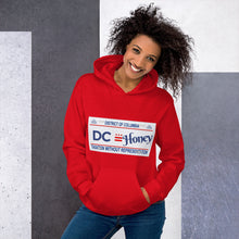 Load image into Gallery viewer, DC HONEY LICENSE PLATE Unisex Hoodie