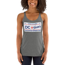 Load image into Gallery viewer, DC HONEYLICENSE PLATE Women's Racerback Tank