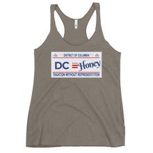 Load image into Gallery viewer, DC Honey License Plate Women's Racerback Tank