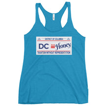 Load image into Gallery viewer, DC Honey License Plate Women's Racerback Tank