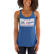 Load image into Gallery viewer, DC HONEYLICENSE PLATE Women's Racerback Tank