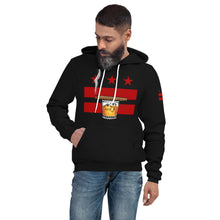 Load image into Gallery viewer, CIGAR AND WHISKEY DC FLAG Unisex hoodie