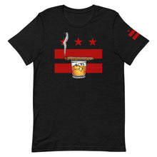 Load image into Gallery viewer, CIGAR AND WHISKEY DC FLAG-BC Short-Sleeve Unisex T-Shirt